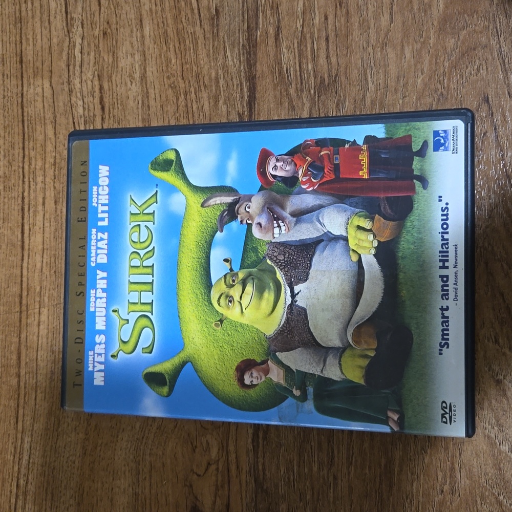 Shrek DVD